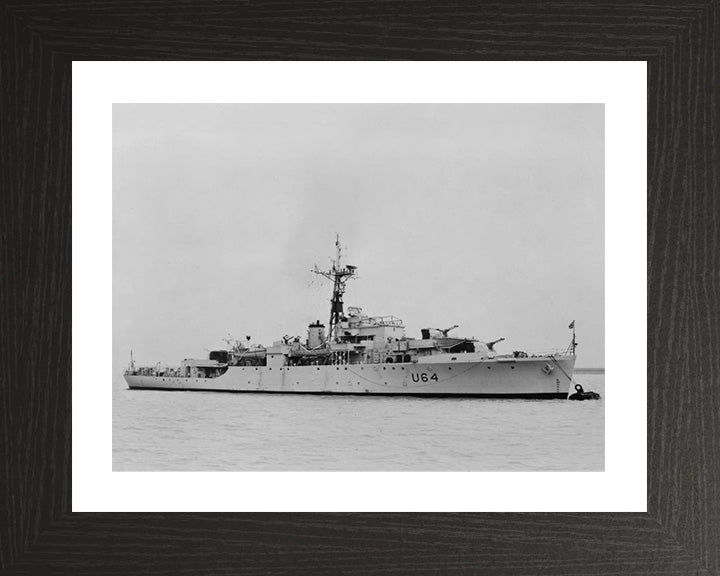 HMS Nereide U64 Royal Navy Modified Black Swan Class sloop Photo Print or Framed Print - Hampshire Prints