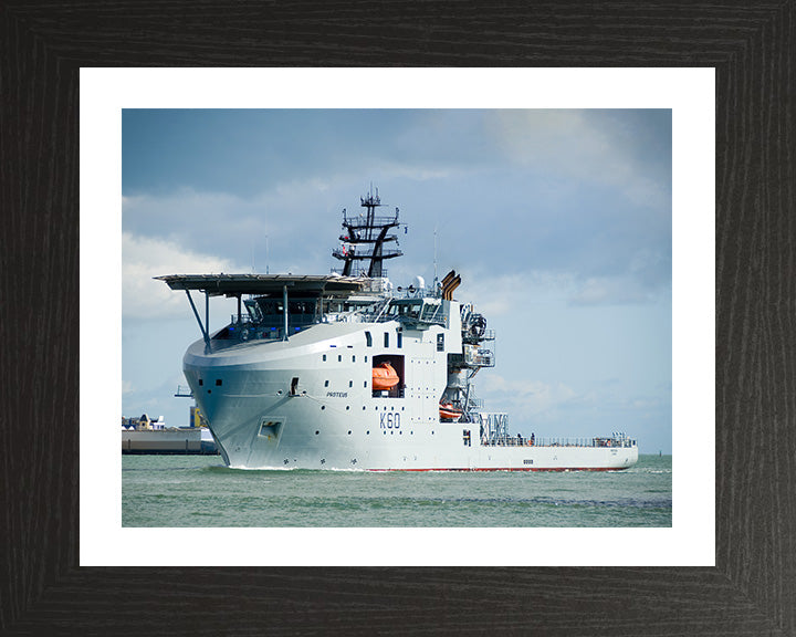 RFA Proteus K60 Royal Fleet Auxiliary ship Photo Print or Framed Print - Hampshire Prints