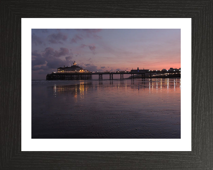 Eastbourne Pier East Sussex at sunset Photo Print - Canvas - Framed Photo Print - Hampshire Prints