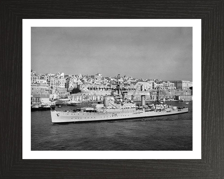 HMS Kenya (C14) Royal Navy Fiji class light cruiser Photo Print or Framed Photo Print - Hampshire Prints