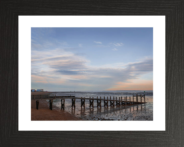 Southend-on-Sea Essex at low tide Photo Print - Canvas - Framed Photo Print - Hampshire Prints