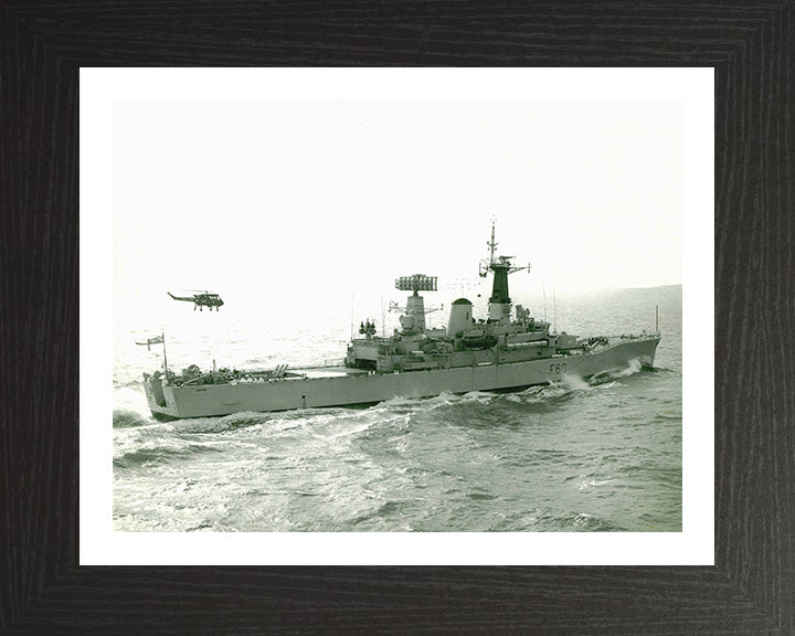 HMS Jupiter F60 Royal Navy Leander class frigate Photo Print or Framed Print - Hampshire Prints