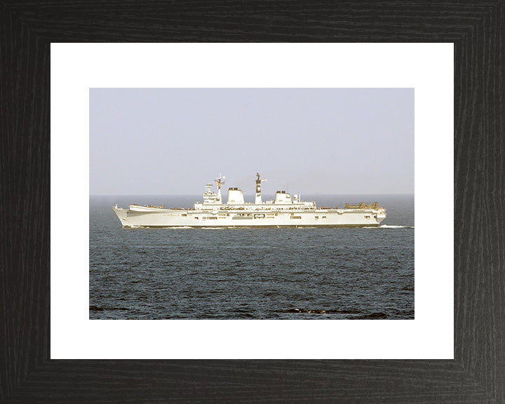 HMS Illustrious R06 Royal Navy aircraft carrier Photo Print or Framed Print - Hampshire Prints