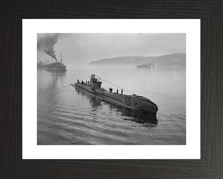 HMS Thunderbolt N25 Royal Navy T class Submarine Photo Print or Framed Print - Hampshire Prints