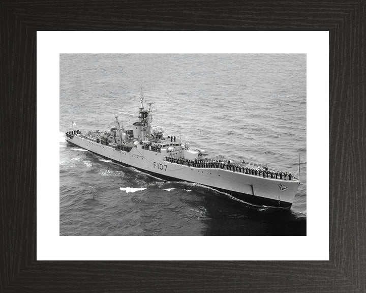 HMS Rothesay F107 | Photo Print | Framed Print | Rothesay Class | Frig ...