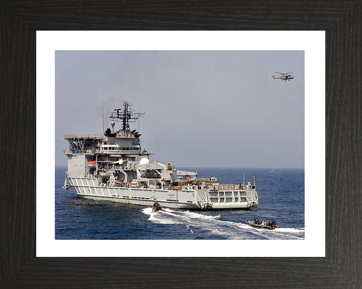 RFA Diligence A132 Royal Fleet Auxiliary forward repair ship Photo Print or Framed Print - Hampshire Prints