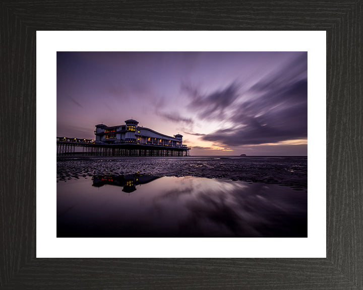 The Grand Pier Weston-super-Mare Somerset at sunset Photo Print - Canvas - Framed Photo Print - Hampshire Prints