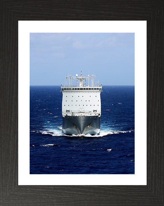 RFA Mounts Bay L3008 Royal Fleet Auxiliary Bay class auxiliary dock landing ship Photo Print or Framed Print - Hampshire Prints