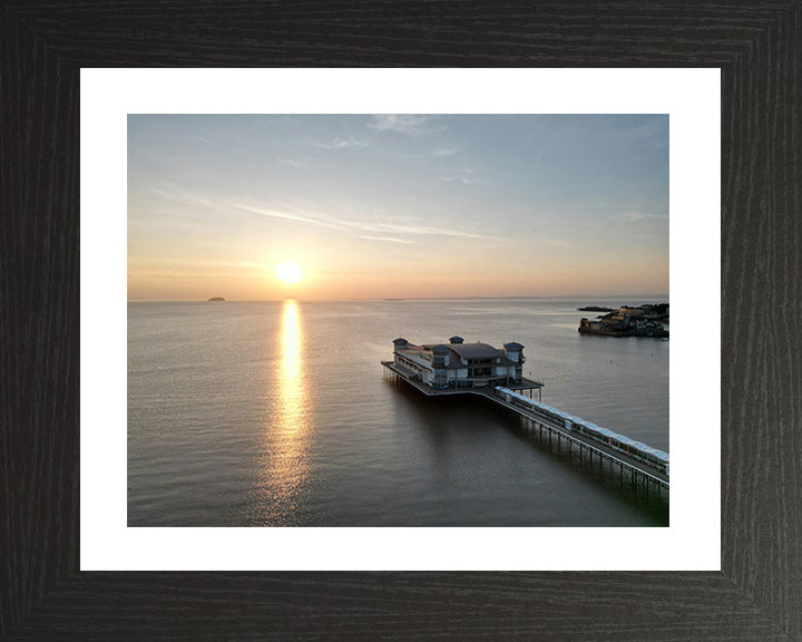 Weston-super-Mare pier Somerset from above Photo Print - Canvas - Framed Photo Print - Hampshire Prints