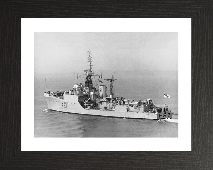 HMS Russell F97 Royal Navy Blackwood class frigate Photo Print or Framed Print - Hampshire Prints