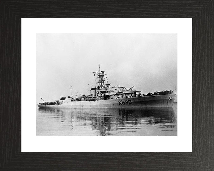 HMS Whitesand Bay K633 Royal Navy Bay Class Frigate Photo Print or Framed Print - Hampshire Prints