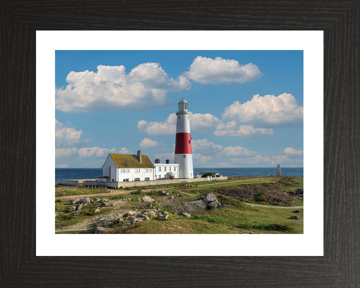 Portland Bill Lighthouse Dorset in summer Photo Print - Canvas - Framed Photo Print - Hampshire Prints