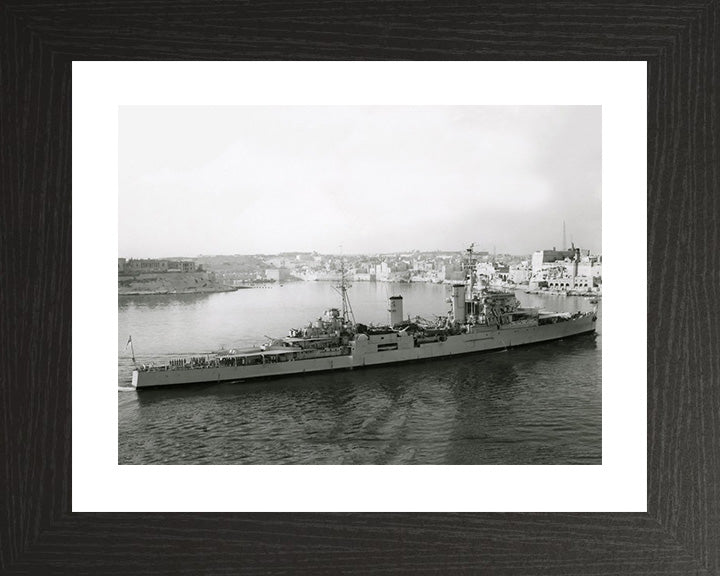 HMS Superb (25) Royal Navy Minotaur class light cruiser Photo Print or Framed Photo Print - Hampshire Prints