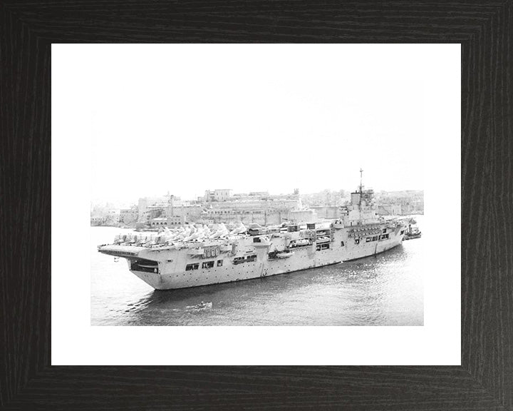 HMS Unicorn I72 Royal Navy aircraft repair ship Photo Print or Framed Print - Hampshire Prints