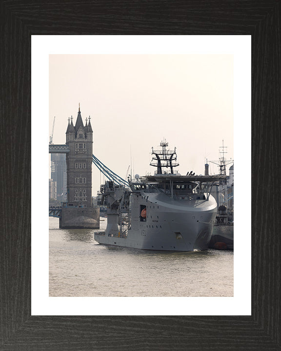 RFA Proteus K60 Royal Fleet Auxiliary ship Photo Print or Framed Print - Hampshire Prints