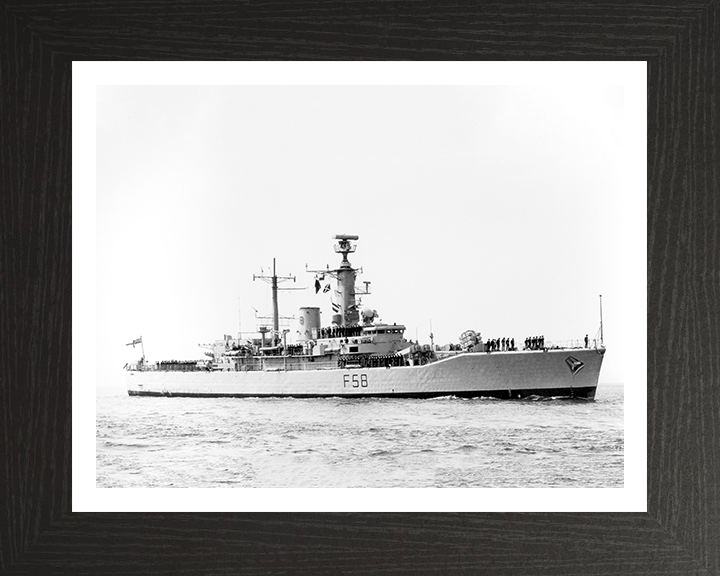 HMS Hermione F58 Royal Navy Leander Class Frigate Photo Print or Framed Print - Hampshire Prints