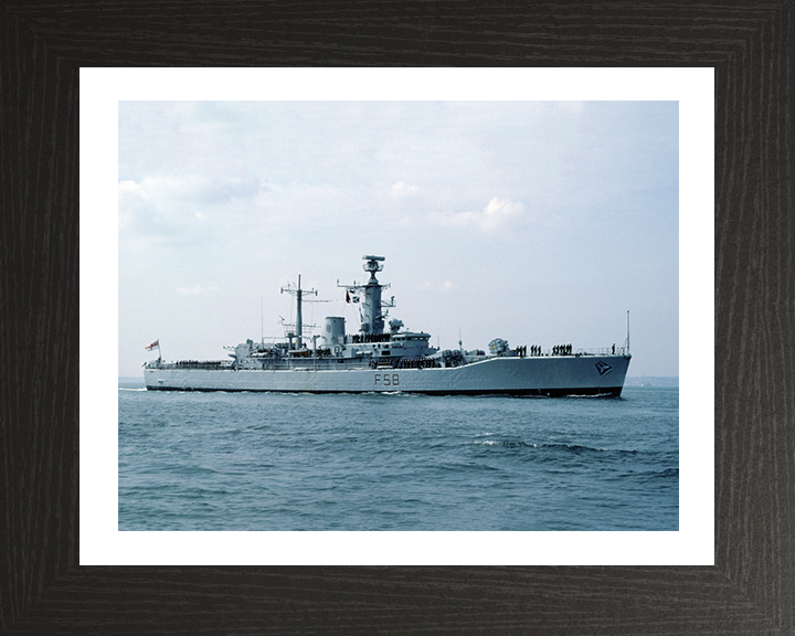 HMS Hermione F58 Royal Navy Leander class frigate Photo Print or Framed Print - Hampshire Prints