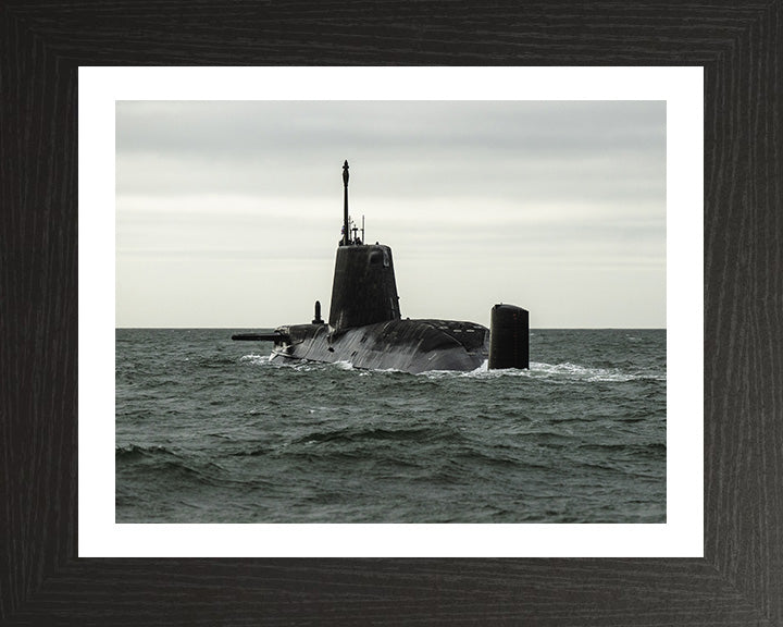 HMS Anson S123 Submarine | Photo Print | Framed Print | Astute Class | Royal Navy