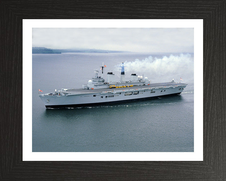 HMS Invincible R05 Royal Navy Invincible Class aircraft carrier Photo Print or Framed Print - Hampshire Prints