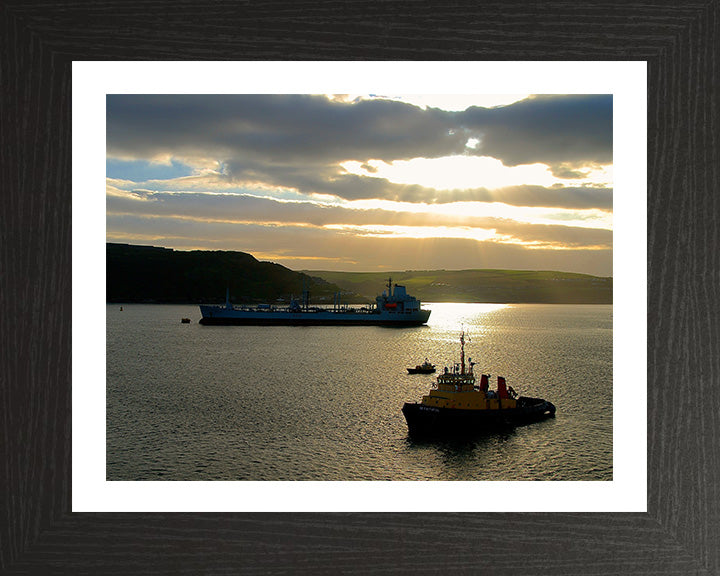 RFA Bayleaf A109 Royal Fleet Auxiliary Leaf class support tanker Photo Print or Framed Print - Hampshire Prints