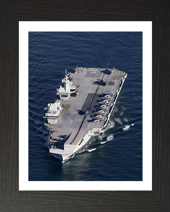 HMS Prince of Wales R09 | Photo Print | Framed Print | Queen Elizabeth Class | Aircraft Carrier | Royal Navy