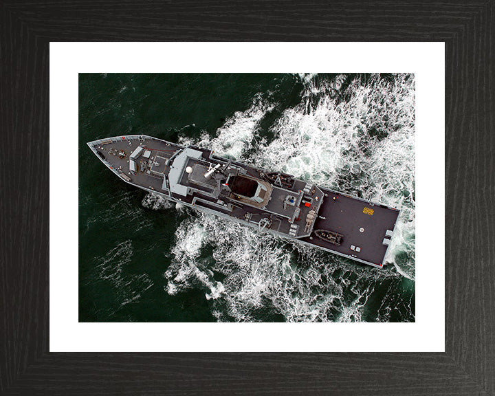 HMS Severn P282 Royal Navy River class offshore patrol vessel Photo Print or Framed Print - Hampshire Prints