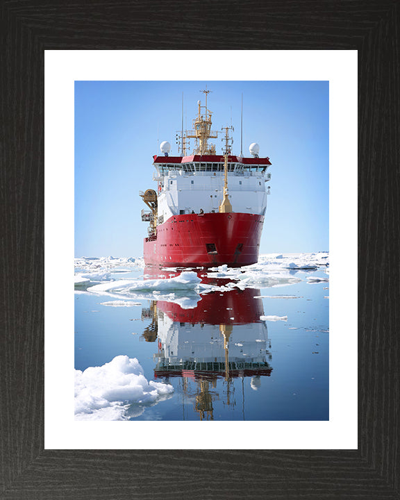 HMS Protector A173 Royal Navy Ice patrol ship Photo Print or Framed Print - Hampshire Prints