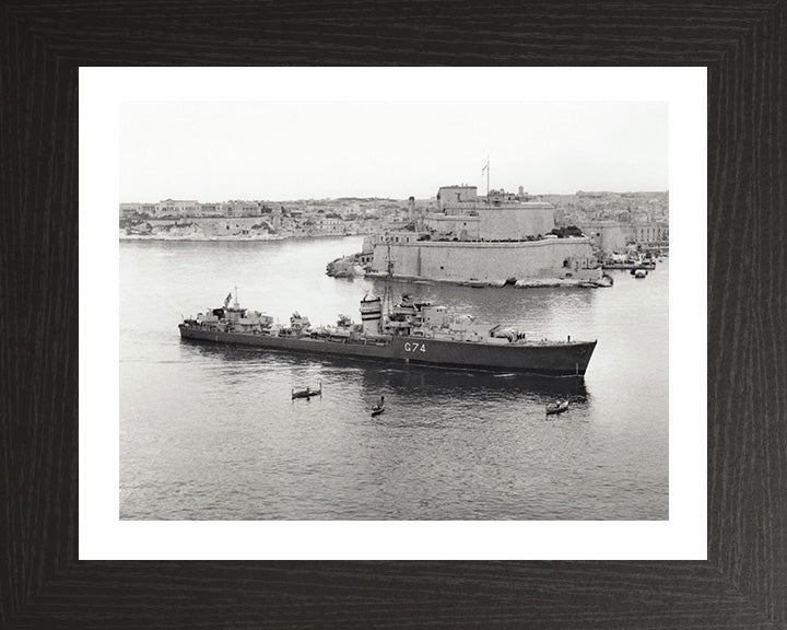 HMS Legion G74 Royal Navy A class destroyer Photo Print or Framed Print - Hampshire Prints