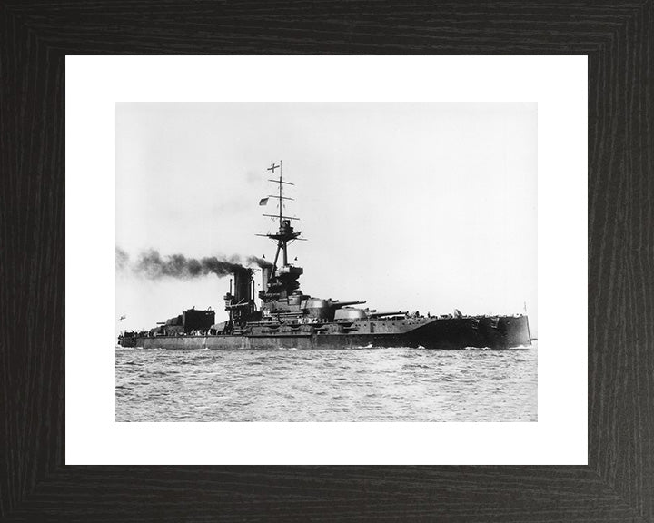 HMS Iron Duke (1912) Royal Navy dreadnought battleship Photo Print or Framed Print - Hampshire Prints