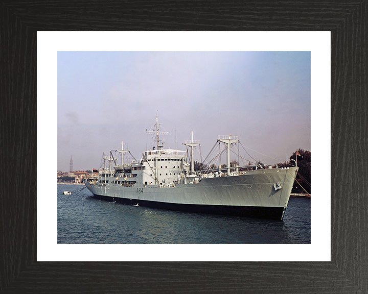 RFA Reliant A84 Royal Fleet Auxiliary air stores support ship Photo Print or Framed Print - Hampshire Prints