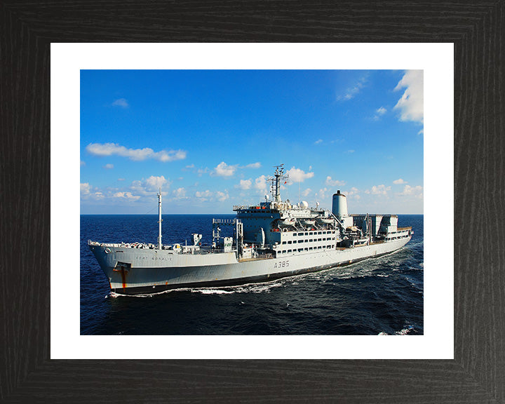 RFA Fort Rosalie A385 Royal Fleet Auxiliary Fort Rosalie Class replenishment ship Photo Print or Framed Print - Hampshire Prints