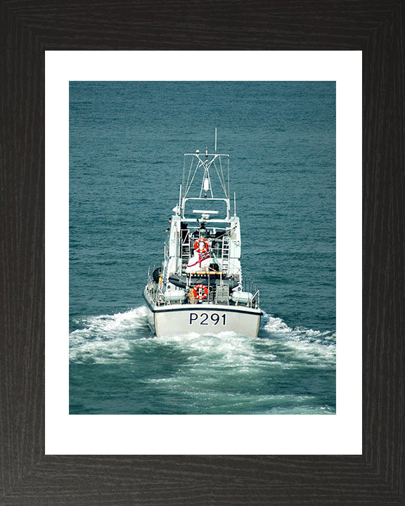 HMS Puncher P291 Royal Navy Archer Class P2000 Patrol Vessel Photo Print or Framed Photo Print - Hampshire Prints