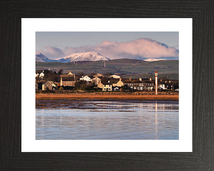 Rampside Leading Light Barrow-in-Furness at sunset Photo Print - Canvas - Framed Photo Print - Hampshire Prints