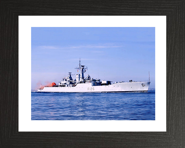 HMS Plymouth F126 Royal Navy Rothesay class frigate Photo Print or Framed Print - Hampshire Prints