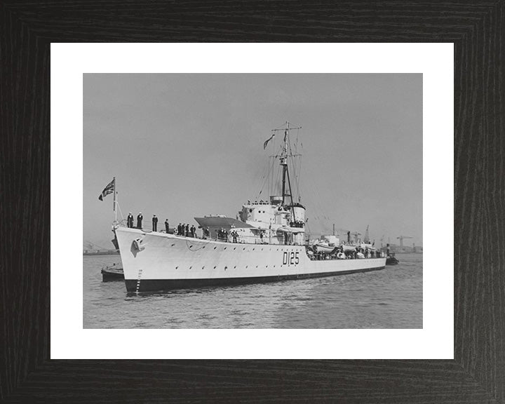 HMS Nepal D125 Royal Navy N class destroyer Photo Print or Framed Print - Hampshire Prints