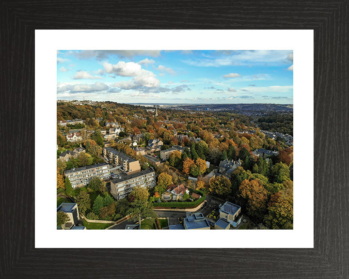 Sheffield Yorkshire from above Photo Print - Canvas - Framed Photo Print - Hampshire Prints