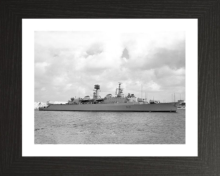 HMS Norfolk D21 Royal Navy County class destroyer Photo Print or Framed Photo Print - Hampshire Prints