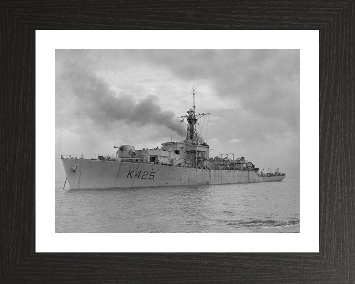 HMS Loch Dunvegan K425 Royal Navy Loch class frigate Photo Print or Framed Print - Hampshire Prints