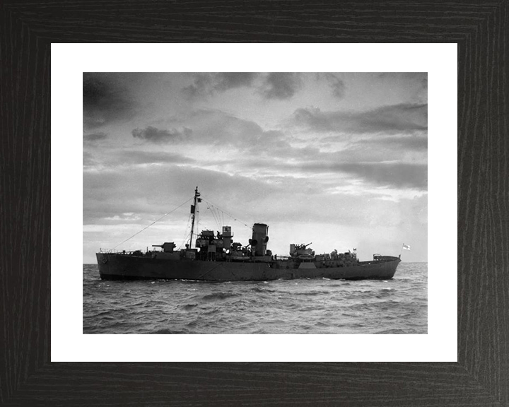 HMS Myosotis K65 Royal Navy Flower class corvette Photo Print or Framed Print