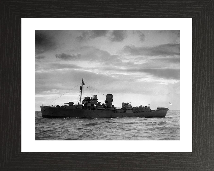 HMS Myosotis K65 Royal Navy Flower class corvette Photo Print or Framed Print - Hampshire Prints