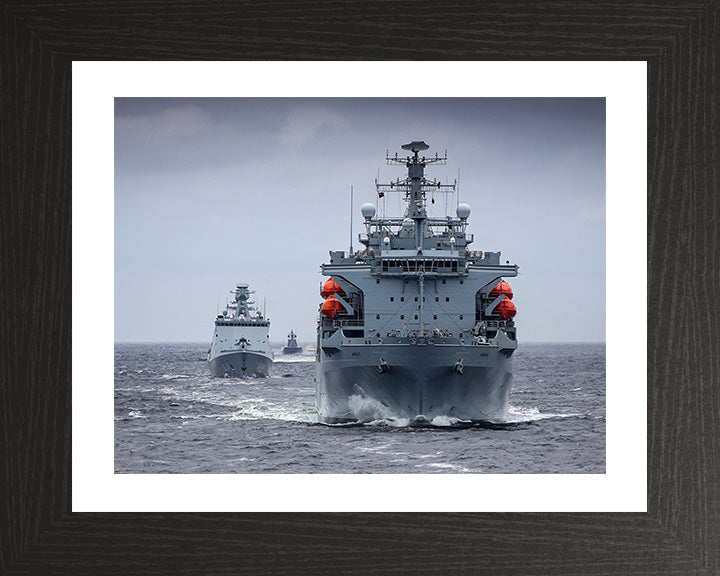 RFA Argus A135 Royal Fleet Auxiliary Casualty class Ship Photo Print or Framed Print - Hampshire Prints