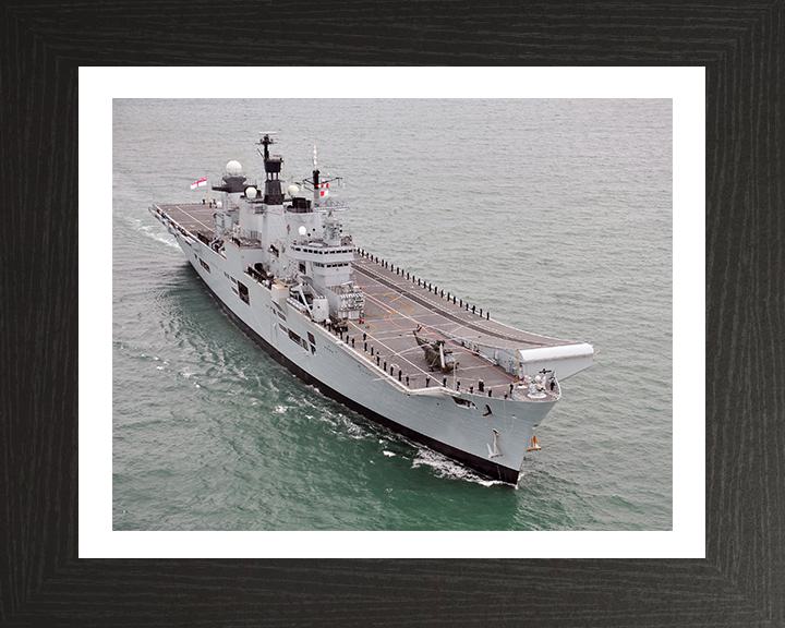 HMS Illustrious R06 | Photo Print | Framed Print | Invincible Class | Aircraft Carrier | Royal Navy