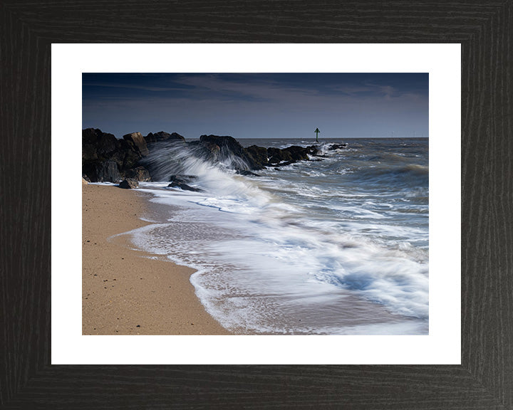 Jaywick sands beach Essex Photo Print - Canvas - Framed Photo Print - Hampshire Prints