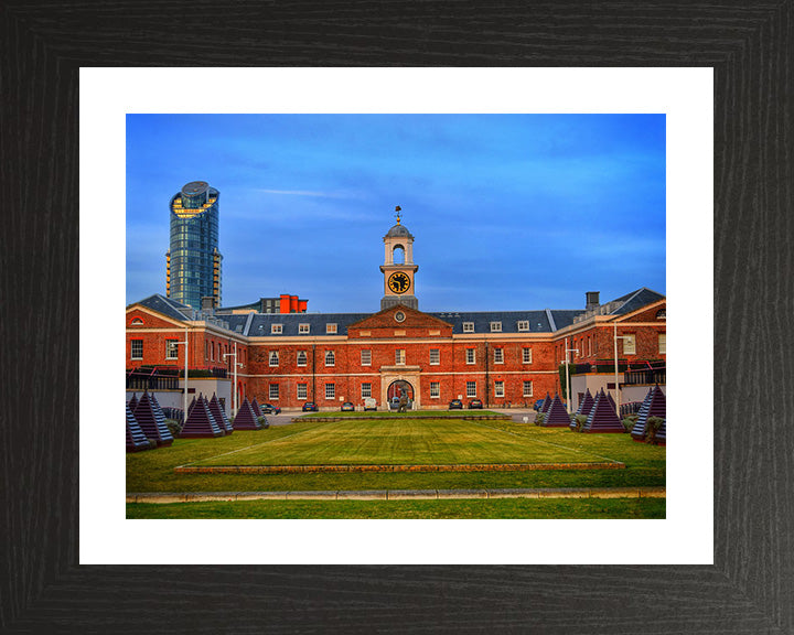 The old clock tower Gunwharf Quays Portsmouth Photo Print - Canvas - Framed Photo Print - Hampshire Prints