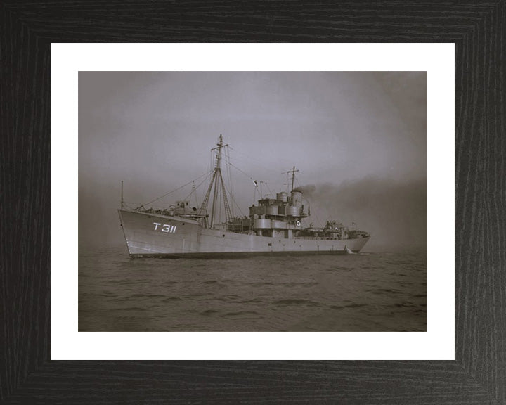 HMS Mullet T311 Royal Navy Fish class trawler Photo Print or Framed Print - Hampshire Prints