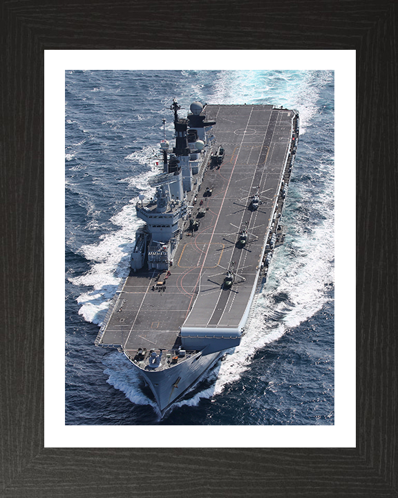 HMS Illustrious R06 | Photo Print | Framed Print | Invincible Class | Aircraft Carrier | Royal Navy