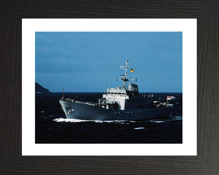 HMS Orkney P299 Royal Navy Island class Patrol Vessel Photo Print or Framed Photo Print - Hampshire Prints