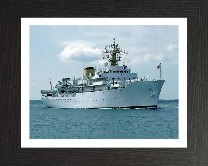 HMS Hecla A133 Royal Navy Hecla class survey vessel Photo Print or Framed Print - Hampshire Prints