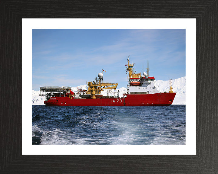 HMS Protector A173 | Photo Print | Framed Print | Poster | Ice Patrol Vessel | Royal Navy