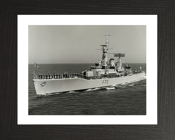 HMS Apollo F70 Royal Navy Leander class Frigate Photo Print or Framed Print - Hampshire Prints